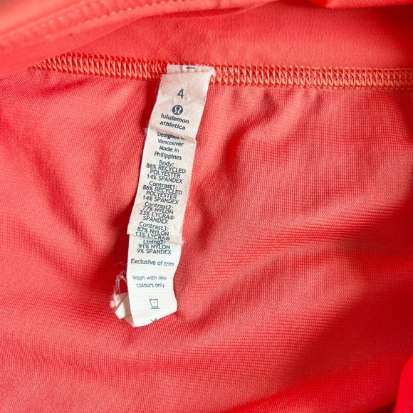 Lululemon Run: Speed Short *4-way Stretch Prism Petal Multi / Atomic Red… - Picture 9 of 13
